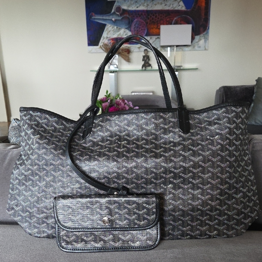 Black and Brown Fashion Tote Bag